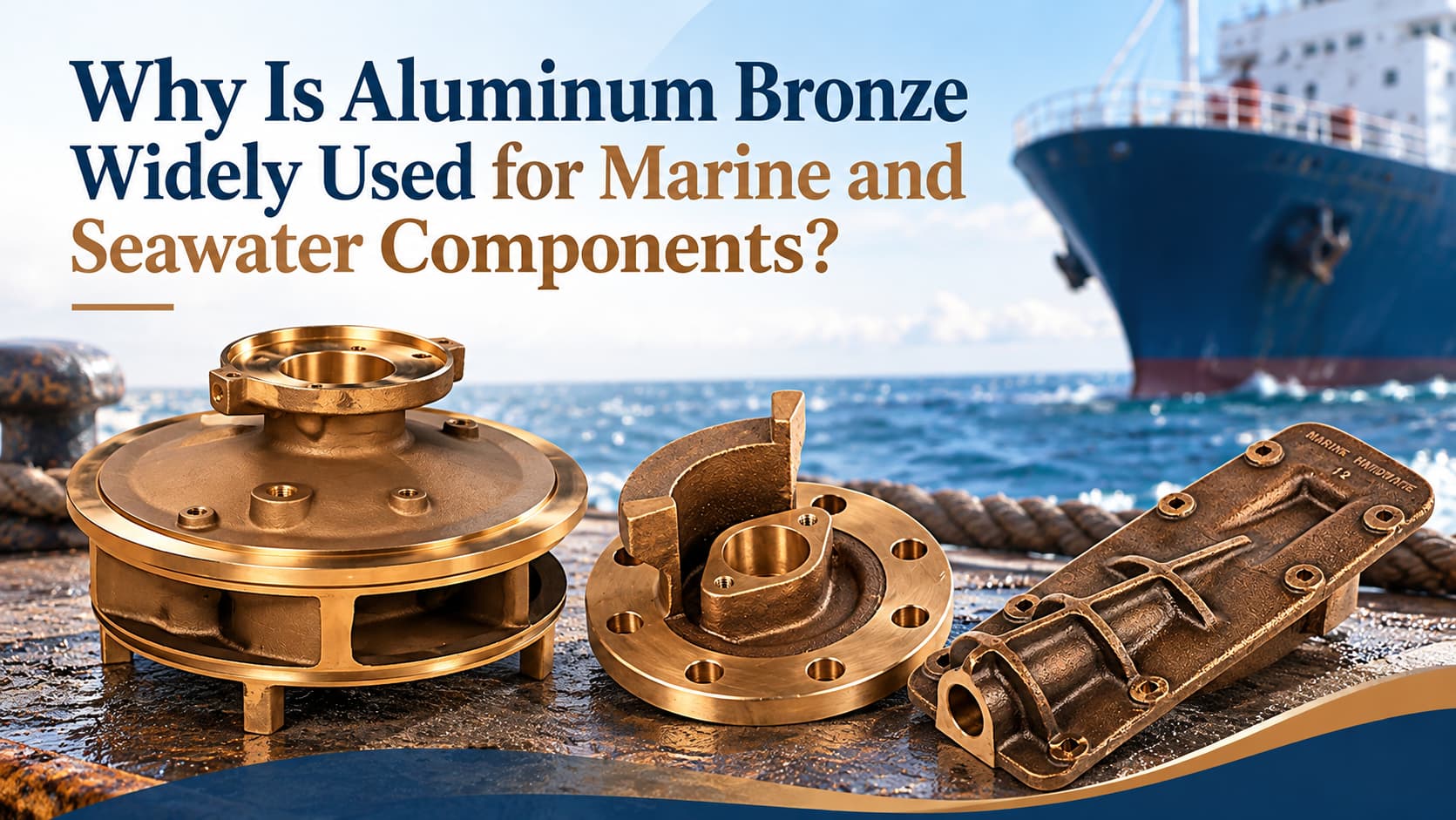 Why Is Aluminum Bronze Widely Used for Marine and Seawater Components?